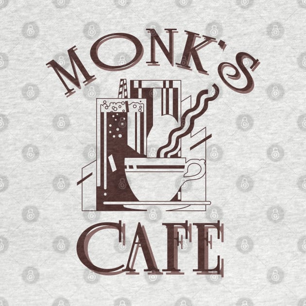 MONK'S CAFE - Seinfeld Coffee Shop by tvshirts